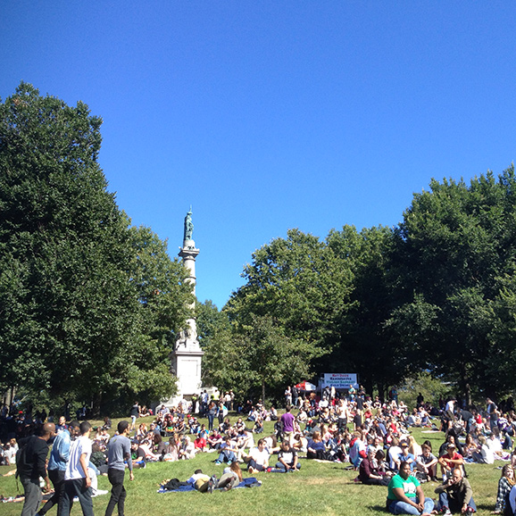 boston freedom rally, minutia, monument hill